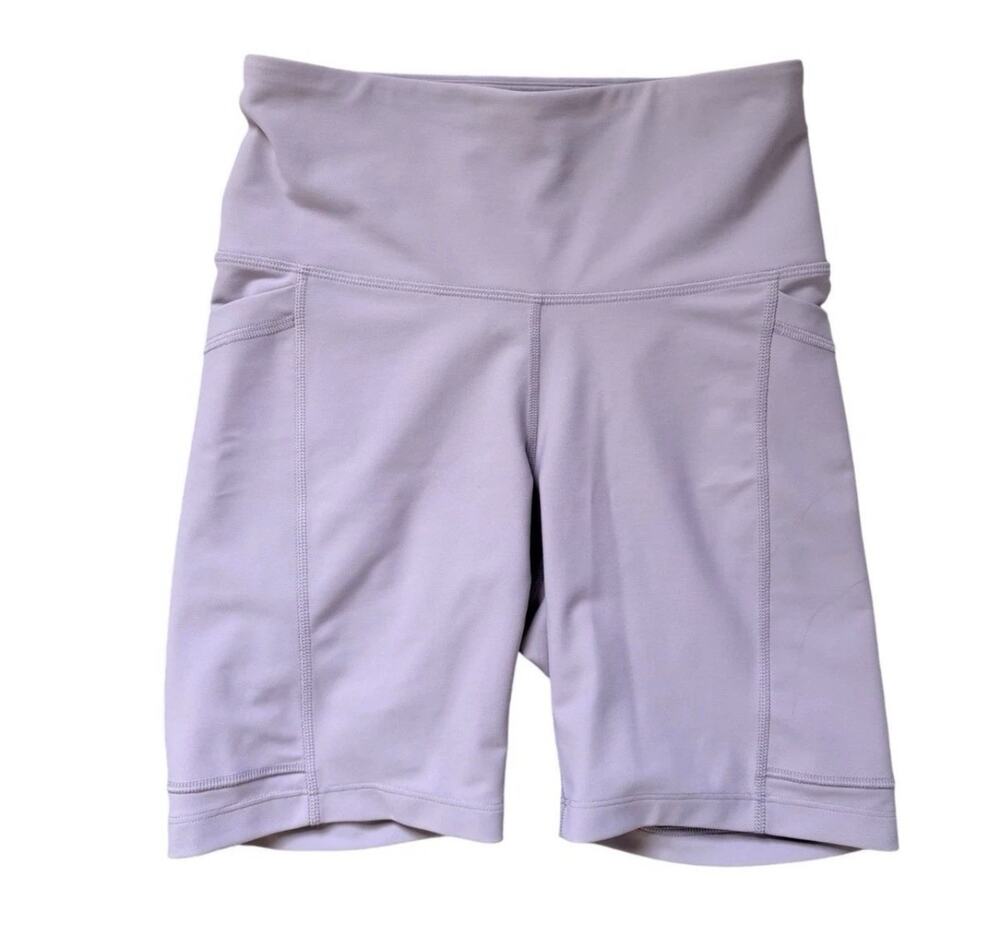 Old Navy Active Powersoft High-Rise Lavender Bike Shorts Tall S